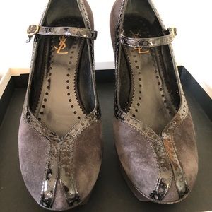 YSL heels!